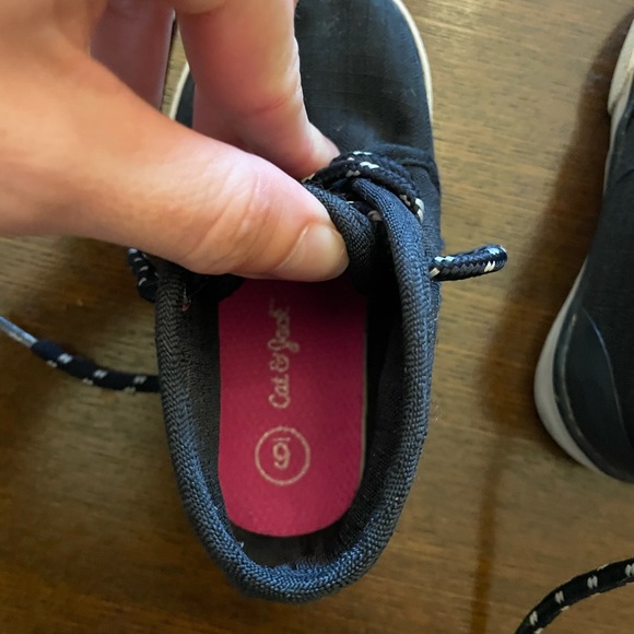 Toddler Boys 6 Cat and Jack Desert Boots Black - Picture 5 of 6